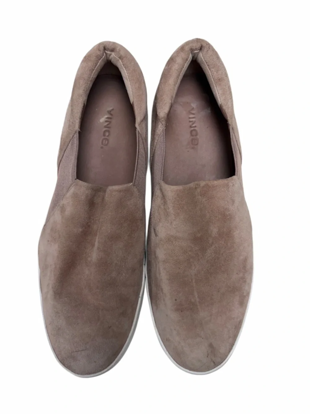 Vince Warren Platform Suede Shoes Hydrangea‎ Pink Size 7.5